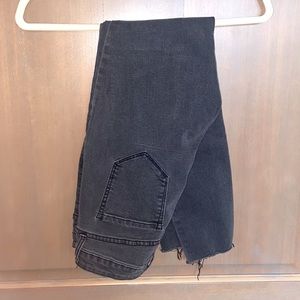 Carly Jean Los Angeles Black High Rise Skinny Jeans Size 5